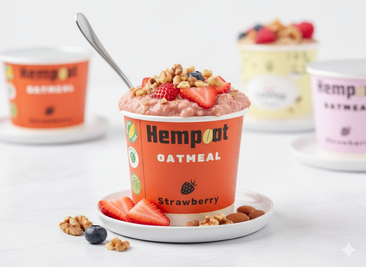 Strawberry oatmeal (5 PACK) My Store